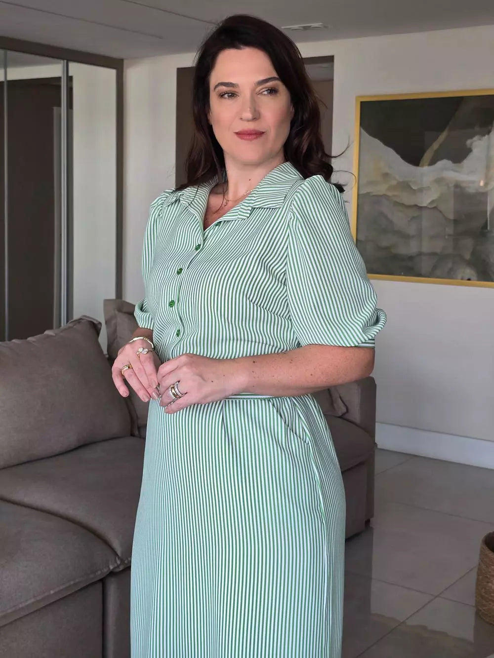 Chemise Michele com Cinto